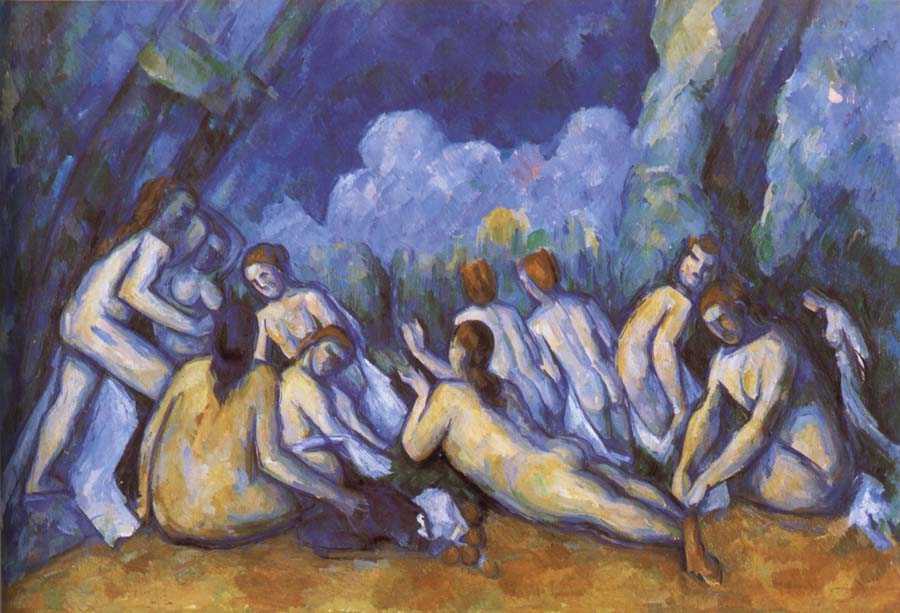 Paul Cezanne Portrait of bather